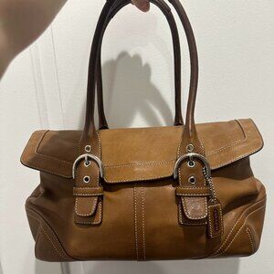 Vintage Coach Hampton Soho Satchel in brown (2005)